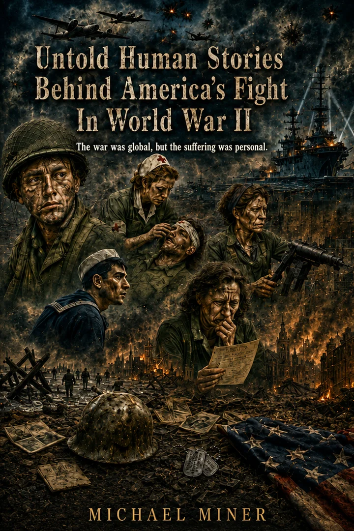 Cover of Untold Human Stories Behind America's Fight In World War II by Michael Miner